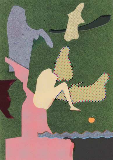 Luncheon on the Grass | Digital graphics | 155x109 cm